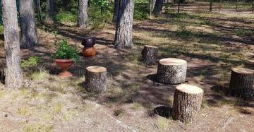 Фото номера Дом с 2 спальнями Дома для отпуска Romantic HOLIDAY HOME in the pine forest г. Скулте 51